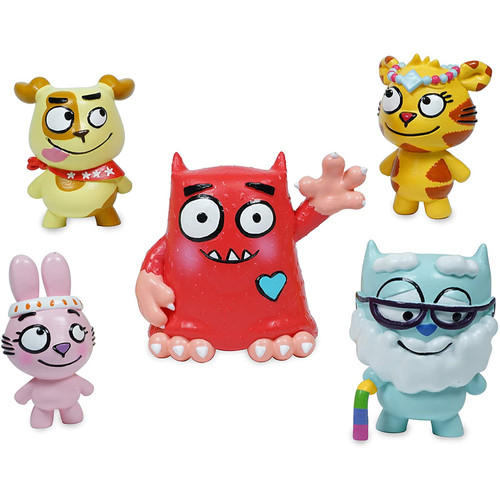 Love monster figurine set pack - monster,