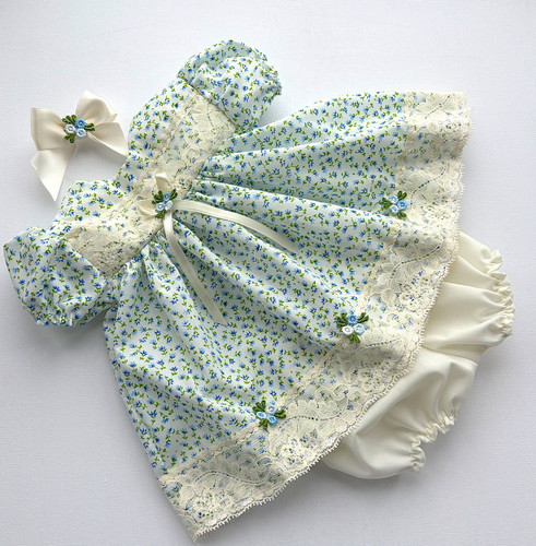 Dolls clothes 16 blue - 15", 16"