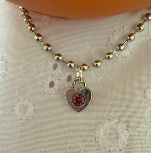 Dolls necklace silver - necklace, chain